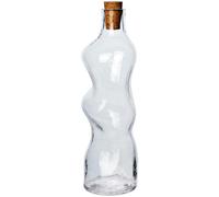 Ferm Living - Dimple Bottle, Clear - Clear