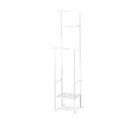 Ferm Living - Dora Toilet Roll Holder, White With Shelf - White