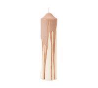 Ferm Living Drip pillar candle Beige, 20 cm