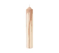 Ferm Living Drip pillar candle Beige, 30 cm