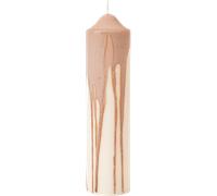 Ferm Living - Dryp Pillar Candle 20 cm, Beige - Beige