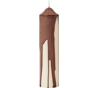 Ferm Living - Dryp Pillar Candle 20 cm, Dark Chocolate - Dark Chocolate