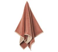 Ferm Living - Ekko Bath Towel 70x140 cm, Mocha / Cashmere - Mocha