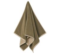 Ferm Living - Ekko Bath Towel 70x140 cm, Olive / Cashmere - Olive