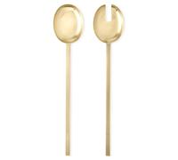 Ferm Living Fein salad cutlery 2 pieces brass