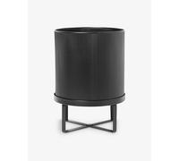 ferm LIVING Bau flower pot large Ø28 cm black