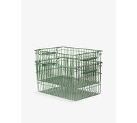 Ferm Living Ferm Living Cala Stackable Metal Baskets Set Of Two Verdant Green