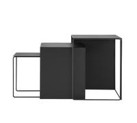 Cluster Tables Set of 3 Ferm Living Black - 5704723003540