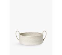 Ferm Living Ferm Living Flow Porcelain Centrepiece 12.5cm Off-White Speckle