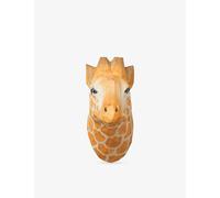 Ferm Living Ferm Living Giraffe Hand-Carved Wooden Hook 9.5cm Orange