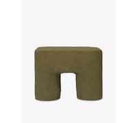 Ferm Living Ferm Living Podo Cotton and Cardboard Stool 25cm Khaki