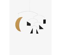 Ferm Living Ferm Living Utzon - Can Lis Phase Cardboard and Metal Mobile 40cm Black Gold