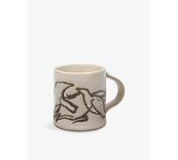 Ferm Living Ferm Living Utzon - Can Lis Vuelo Stoneware Mug 9cm Cream