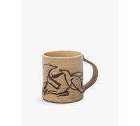 Ferm Living Ferm Living Utzon - Can Lis Vuelo Stoneware Mug 9cm Dark Buff