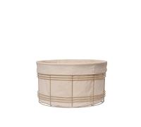 Ferm Living Fio Basket Low Cashmere/Natural