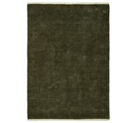 Ferm Living - Firth Jute Rug 140x200 cm, Olive Green - Dark Olive
