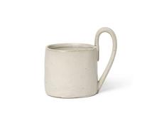 ferm LIVING mug Flow, white, 360 ml, ceramic, glazed