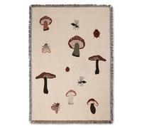 Ferm Living Forest tapestry throw 120x170 cm Sand