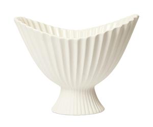 Ferm Living - Fountain Centrepiece Bowl, 28 cm, Off-white - Offwhite
