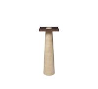 Ferm Living Grova Pedestal Travertine
