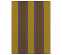 Ferm Living Hale kitchen towel 50x70 cm Lime-bright blue-chocolate