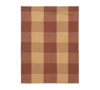 Ferm Living Hale kitchen towel 50x70 cm Peach-spice red