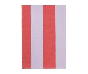 Ferm Living Hale kitchen towel 50x70 cm Red-lilac