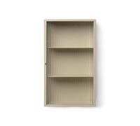 Ferm Living - Haze Wall Cabinet - Reeded Glas - Cashme - Cashmere