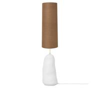 Ferm Living Hebe Floor Lamp Large White with Brown Shade