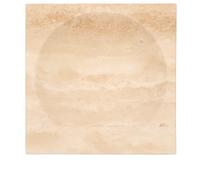 ferm LIVING Hew Low Centerpiece Travertine