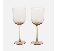 ferm LIVING Host red wine glass 36 cl 2-pack Blush