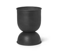 Ferm Living Hourglass flower pot extra small Ø21 cm Black-dark grey