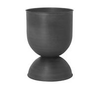 Ferm Living Hourglass flower pot medium Ø40 cm Black-dark grey