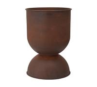 Ferm Living Hourglass flower pot medium Ø40 cm Rust