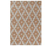 Ferm Living - Ikat Kitchen Towel 50x70 cm, Mist Blue / Terracotta - Blue