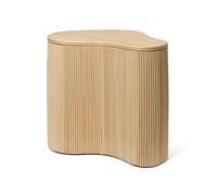 Ferm Living Isola side table with storage Natural