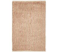 Ferm Living - Kami Knotted Rug 120x180 cm, Off-white / Red Brown - Off-White