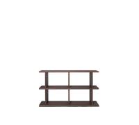 Ferm Living Kona Bookcase 2x2 Dark Stained Oak