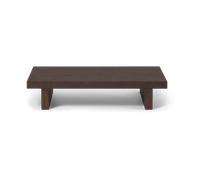 ferm LIVING Kona side table Dark Stained oak veneer