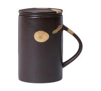 Ferm Living Koyo tea mug with infuser 40 ark brown-buff