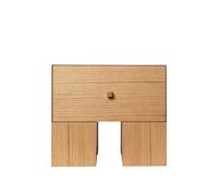Ferm Living Kuben Bedside Table 1x1 Natural Oak