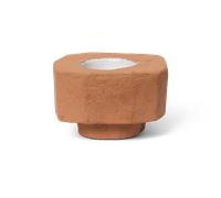 Ferm Living Kurinu candlestick Terracotta