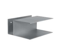 Ferm Living Lager bedside table 15.5x35x30 cm Aluminium