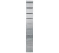 Lager aluminum shelf Aluminium one size