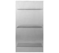 Ferm Living Storage Triple Wall Shelf Small Aluminum