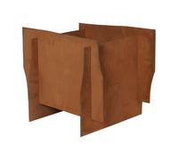 Ferm Living Lapel planter flower box Rust, 33x35x38 cm