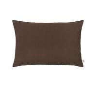 Ferm Living Late cushion cover Dark chocolate, 40x60 cm