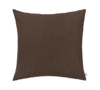 Ferm Living Late cushion cover Dark chocolate, 50x50 cm