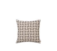 Ferm Living Lattice Cushion Off White/ Black