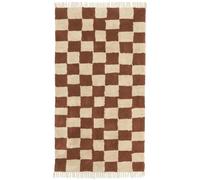 Ferm Living - Mara Washable Rug 80x150 cm, Rust Red - Rust Red
